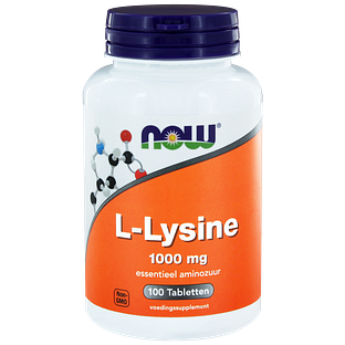 NOW L-lysine 1000mg Tabletten 100TB