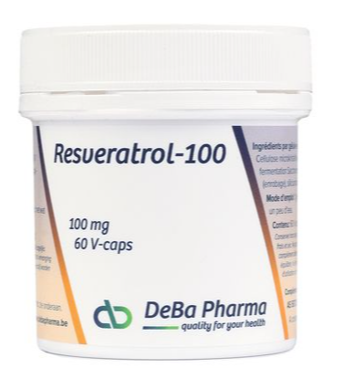 DeBa Pharma Resveratrol-100 Capsules 60VCP