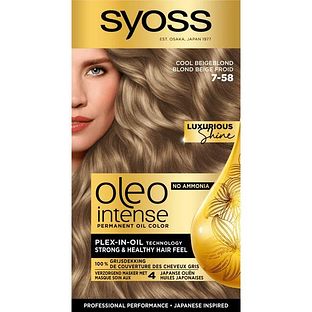 Syoss Oleo Intense 7-58 Cool Beigeblond 1ST Syoss Oleo Intense 7-58 Cool Beigeblond 1ST