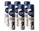 Nivea Men Black & White Invisible Ultimate Impact Deodorant Spray Voordeelverpakking 6x150ML