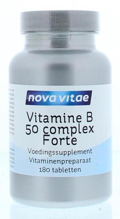 Nova Vitae Vitamine B50 Complex Forte Tabletten afbeelding
