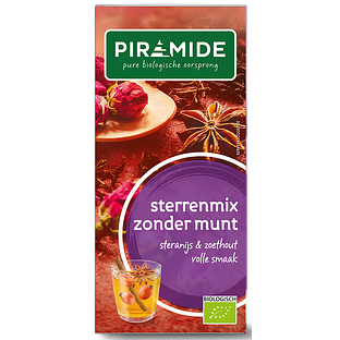 Piramide Thee Sterrenmix zonder Munt 20ZK Piramide Thee Sterrenmix zonder Munt 20ZK
