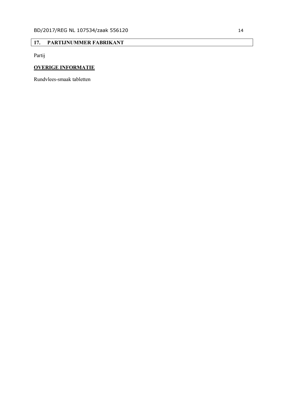 Wormtabletten all-in-one Honden vanaf 2.5KG afbeelding van document #14, leaflet