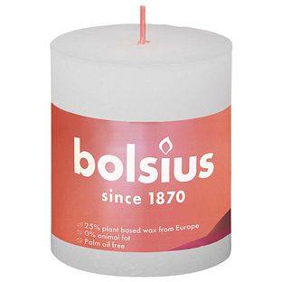 Bolsius Stompkaars Cloudy White 80/68 1ST