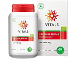 Vitals Calcium 400 Biologisch Capsules 60CP Vitals Calcium 400 Biologisch Capsules 60CP