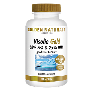 Golden Naturals Visolie Gold 50% EPA & 25% DHA Capsules 180SG