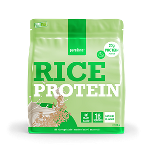 Purasana Rice Protein Powder Natural 400GR