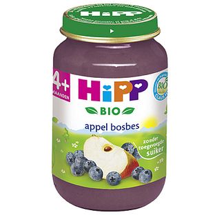 HiPP 4M+ Babyhapje Appel Bosbes HiPP 4M+ Babyhapje Appel Bosbes