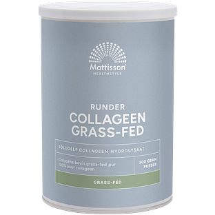 Mattisson HealthStyle Runder Collageen Grass-Fed Solugel 300GR Mattisson HealthStyle Runder Collageen Grass-Fed Solugel 300GR