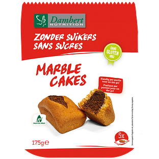 Damhert Marble Cakes - Zonder Suikers 175GR