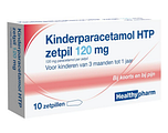 Healthypharm Kinderparacetamol Zetpil 120mg 10ST