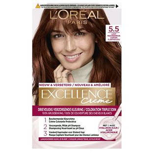 L'Oréal Paris Excellence Creme - 5.5 Licht Mahoniebruin 1ST