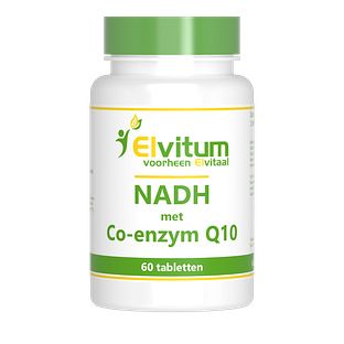 Elvitum NADH met Co-enzym Q10 Tabletten 60TB Elvitum NADH met Co-enzym Q10 Tabletten 60TB
