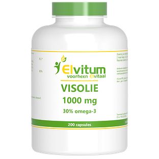 Elvitum Visolie 1000mg Capsules 200CP