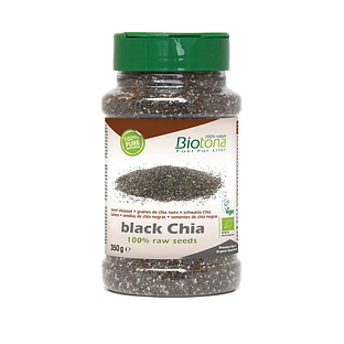 Biotona Black Chia Raw Seeds 350GR