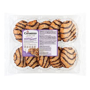 Consenza Kokosmacronen Choco 400GR
