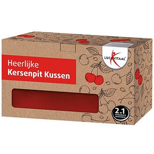 Lucovitaal Kersenpit Kussen Vierkant 1ST