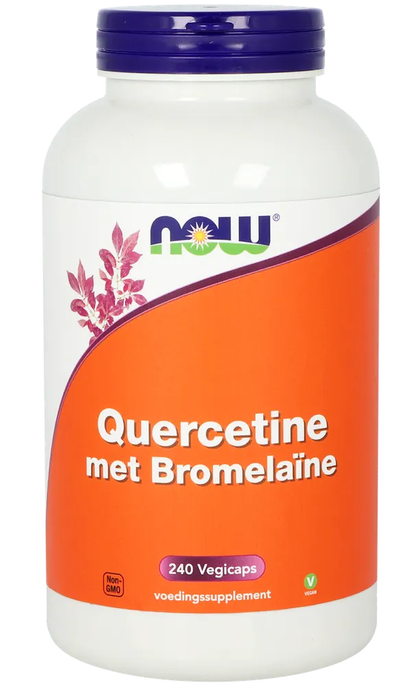 NOW Quercetine met Bromelaine Capsules afbeelding
