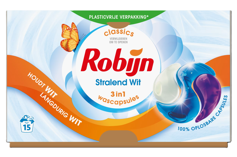 Robijn Wascapsules 3-in-1 Stralend