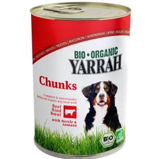 Yarrah Beef Chunks Hondenvoer 405GR Yarrah Beef Chunks Hondenvoer 405GR