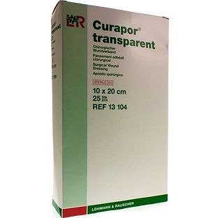 Lohmann & Rauscher Curapor Transparant Wondverband 10x20cm 25ST