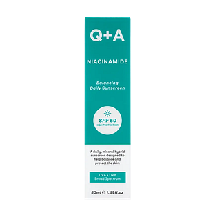 Q+A Q+A Zonnebrandcrème Niacinamide SPF 50ML