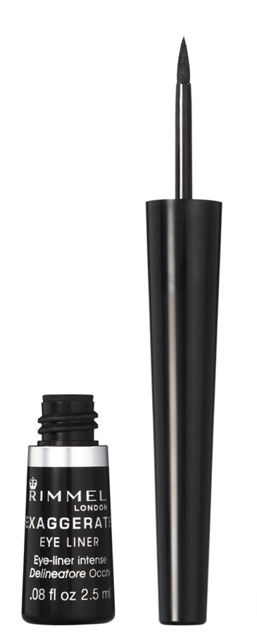 Rimmel London Vloeibare Eyeliner Exaggerate 261 Black afbeelding 1