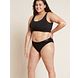 Boody Menstruatieondergoed Bikinislip Zwart Normaal/Hevig Maat S 1ST model 4