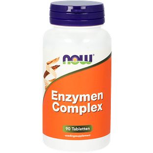 NOW Enzymen Complex Tabletten 90TB