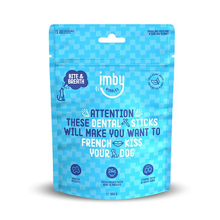 Imby Hondensnack Dental Sticks 100GR Imby Hondensnack Dental Sticks 100GR
