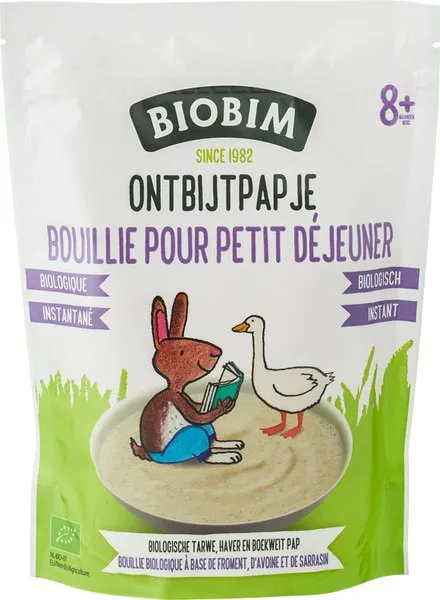 Biobim Biologisch Ontbijtpapje 8+M afbeelding