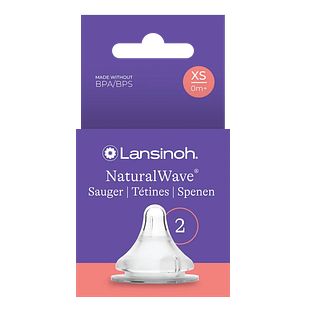 Lansinoh Speen Natural Wave XS 2ST