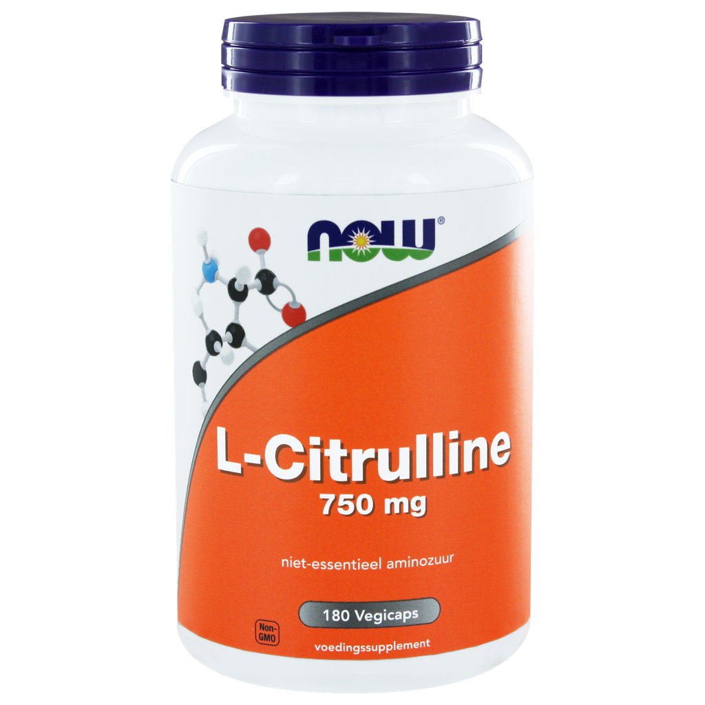 Now L-Citrulline 750mg Capsules 180st