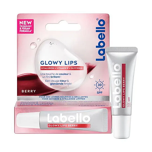 Labello Glowy Lips Berry SPF30 10ML