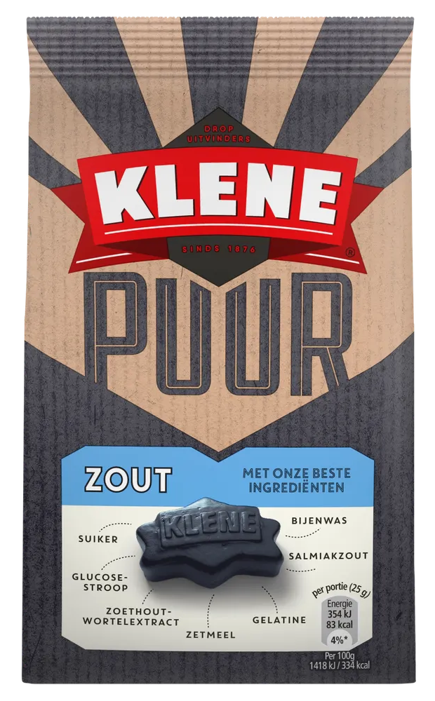 Klene Puur Zout Drop