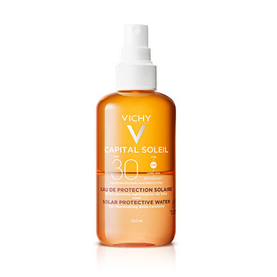 Vichy Capital Soleil Zonbeschermend Water SPF30 - Optimale Bruine Teint 200ML