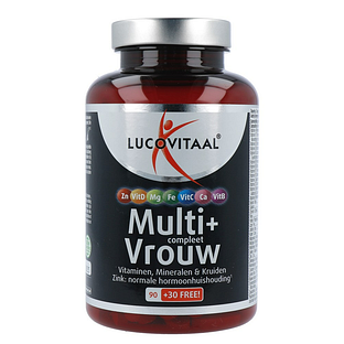 Lucovitaal Multi+ Compleet Vrouw Tabletten 120TB