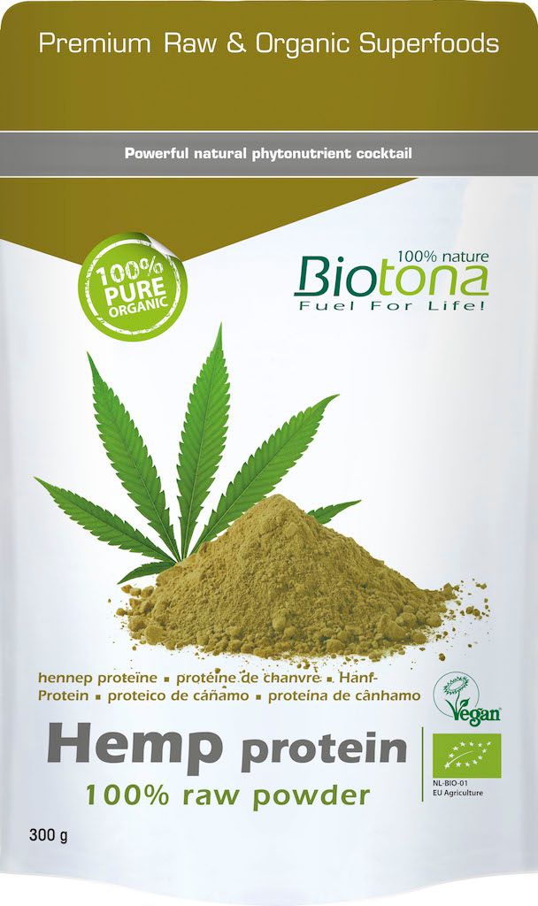Biotona Hemp Protein Powder Raw 300GR