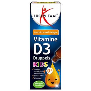 Lucovitaal Vitamine D3 Druppels Kids 50ML Lucovitaal Vitamine D3 Druppels Kids 50ML