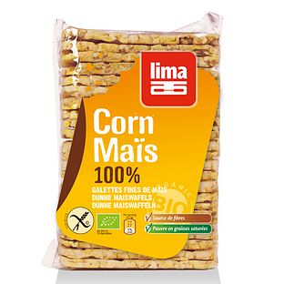 Lima Maiswafels Dun Rechthoekig 140GR