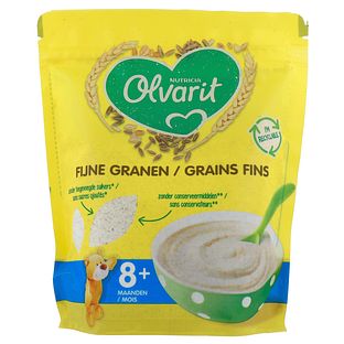 Olvarit Fijne Granen 8+ Maanden 200GR