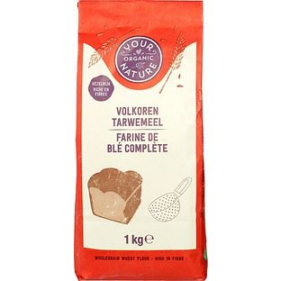 Your Organic Nature Volkoren Tarwemeel Biologisch 1KG