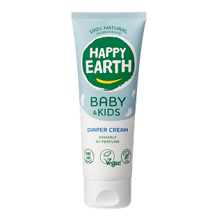 Happy Earth 100% Natural Baby & Kids Diaper Cream 75ML Happy Earth 100% Natural Baby & Kids Diaper Cream 75ML