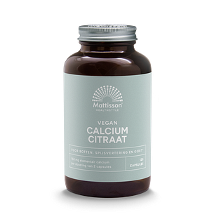 Mattisson HealthStyle Calcium Citraat Capsules 120VCP