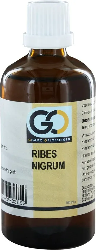 GO Gemmo Oplossingen Ribes Nigrum Bio Tinctuur