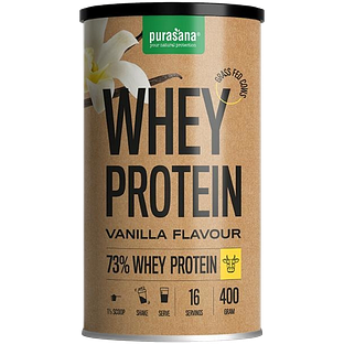 Purasana Wei Proteine 73% Vanille Poeder 400GR