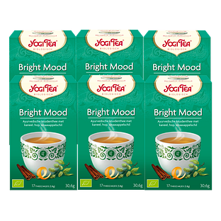 Yogi Tea Bright Mood Voordeelverpakking 6x17ST