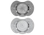 Difrax LOVI Dynamic Pacifier 18+ Months Harmony Dark Grey Light Grey - Fopspeen 2ST Difrax LOVI Dynamic Pacifier 18+ Months Harmony Dark Grey Light Grey - Fopspeen 2ST