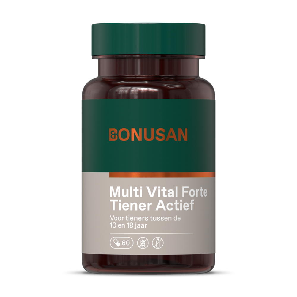 Bonusan Multi Vital Forte Tiener Actief Capsules 60CP