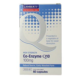 Lamberts Co-Enzym Q10 100mg Capsules 60CP
